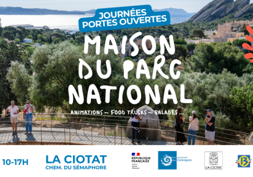 Visuel Journées portes ouvertes du Parc national des Calanques