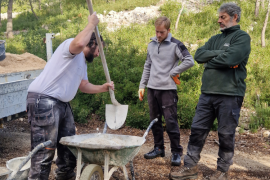 Différentes étapes de la construction