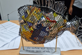 Le poisson gobeur de déchets de la 6ème SEGPA du collège des Moulins